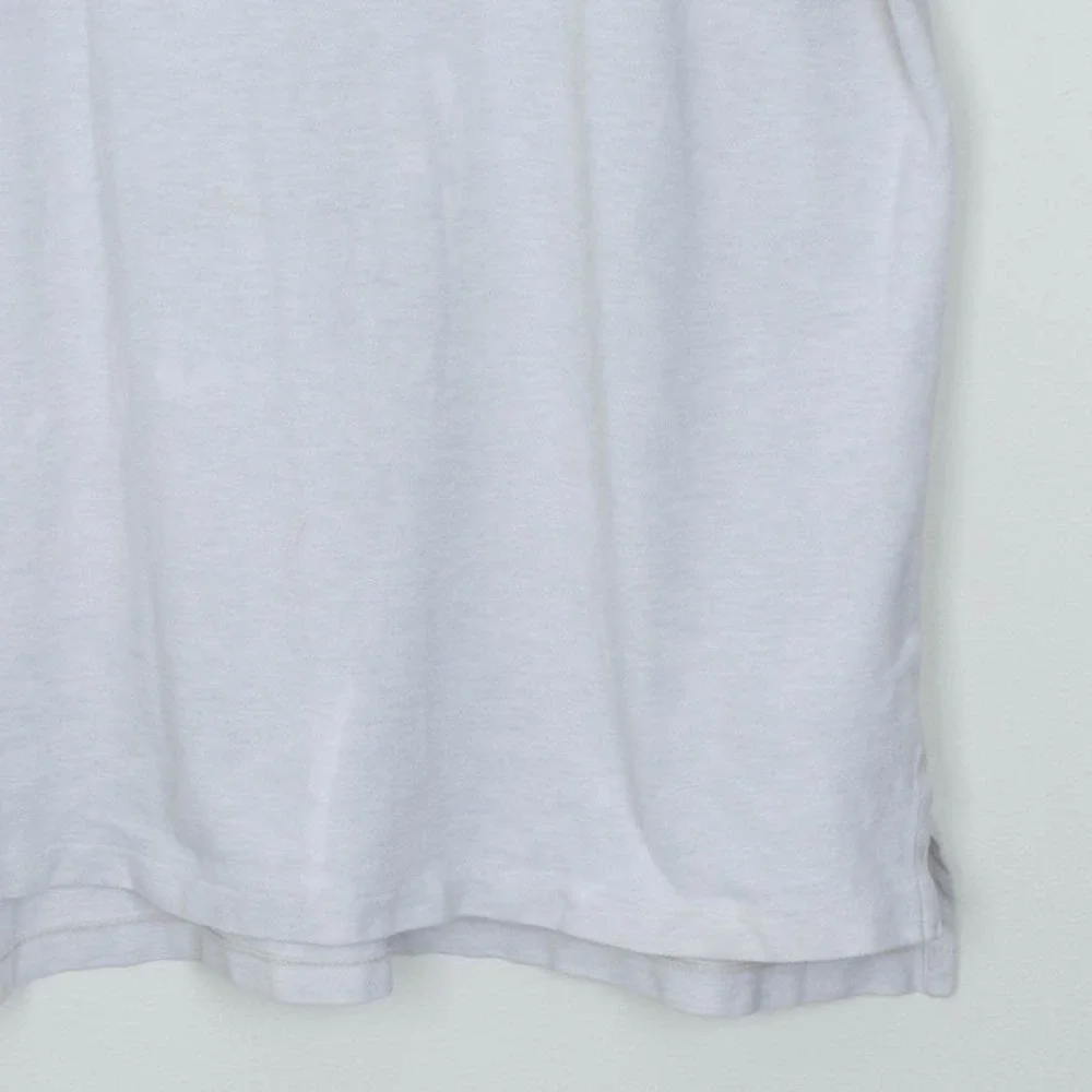 Polo Ralph Lauren Mens‎ XXL Cream Short Sleeve Collared Polo Shirt Preppy Office